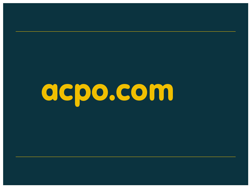 сделать скриншот acpo.com