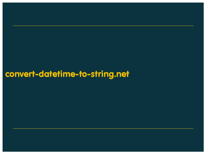 сделать скриншот convert-datetime-to-string.net