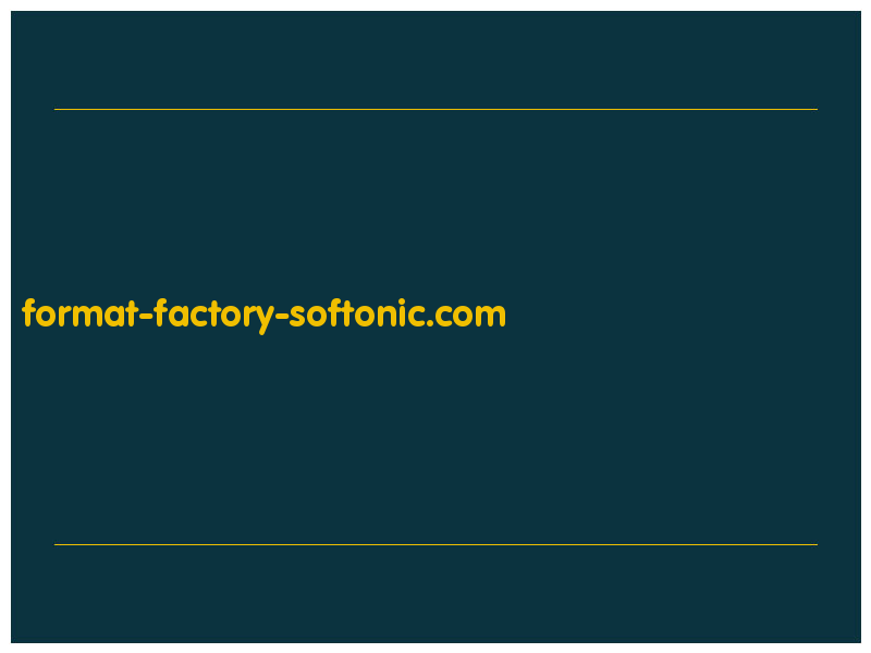 сделать скриншот format-factory-softonic.com