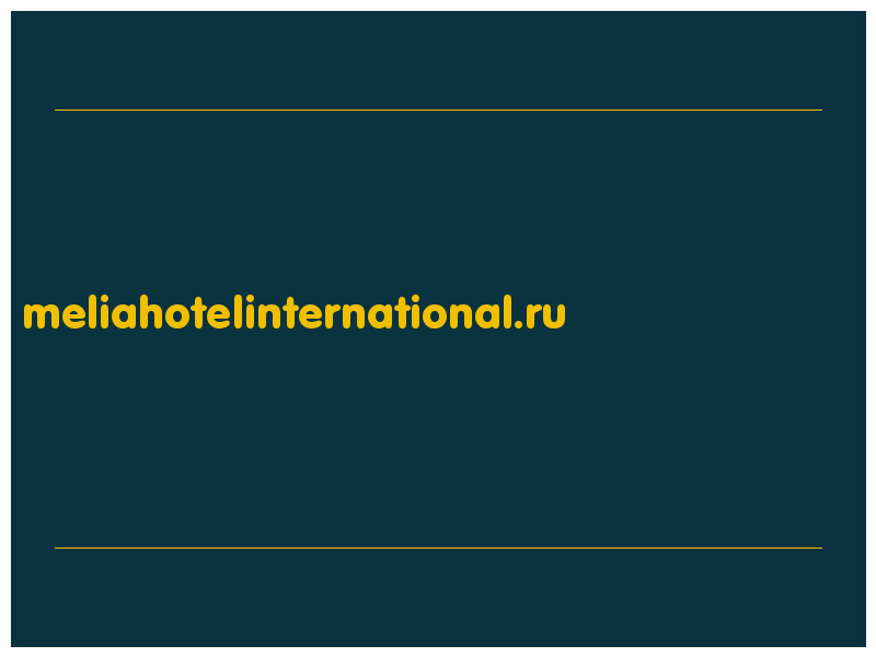 сделать скриншот meliahotelinternational.ru