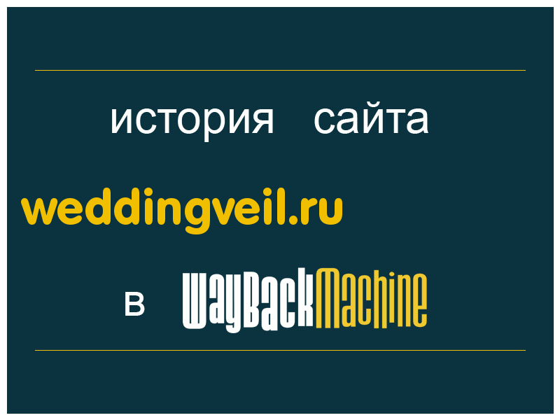 история сайта weddingveil.ru